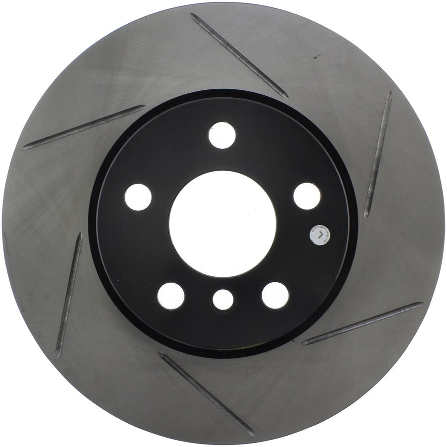 Front Left StopTech 126.34166SL Sport Slotted Brake Rotor