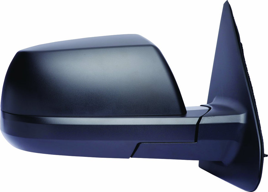 Toyota Tundra Pick-Up Passenger Side Mirror for SR-5 Base Model, w/Out Cold Climate Package, Textured Black, Foldaway, Power