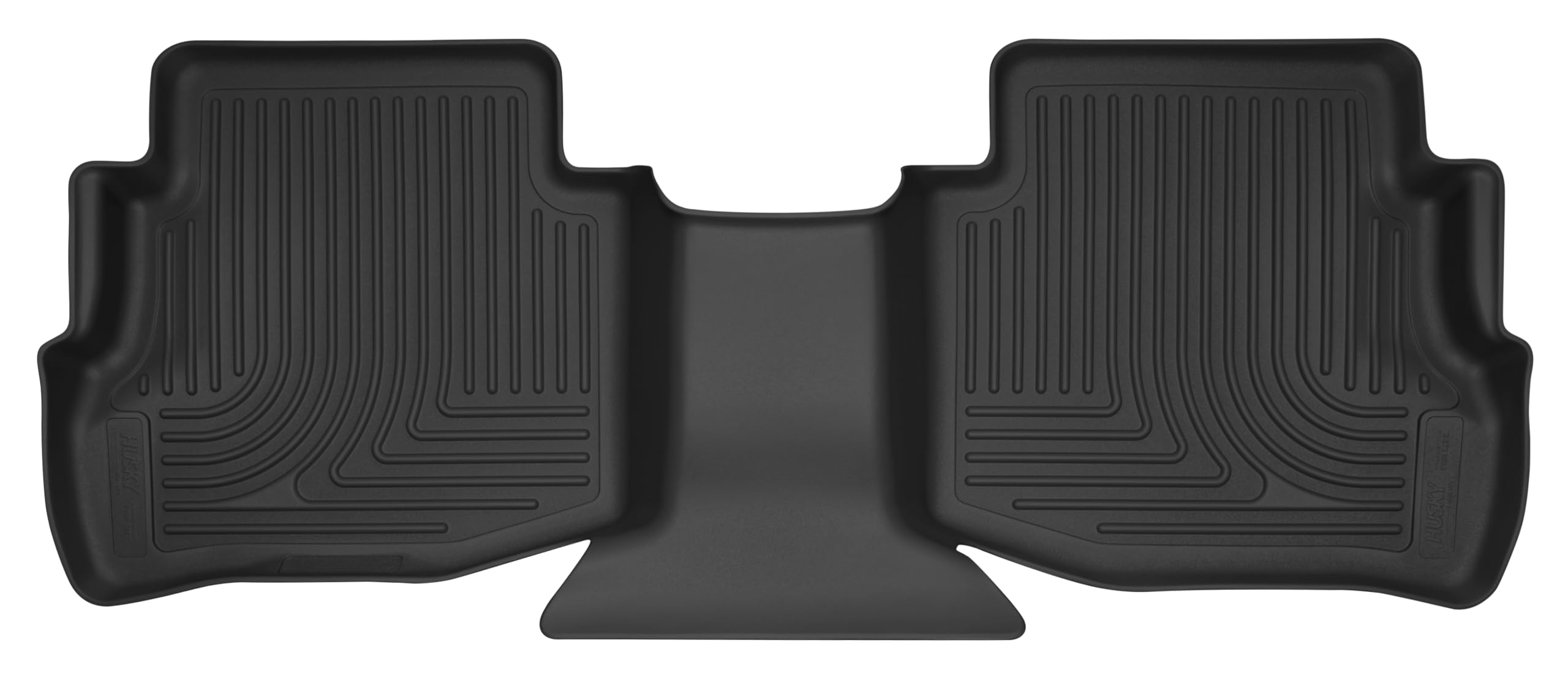 Husky Liners Floor Mats X-act Contour | Fits 2016 - 2021 Mazda CX - 9 | 2nd Row, 1-pc Black - 52431