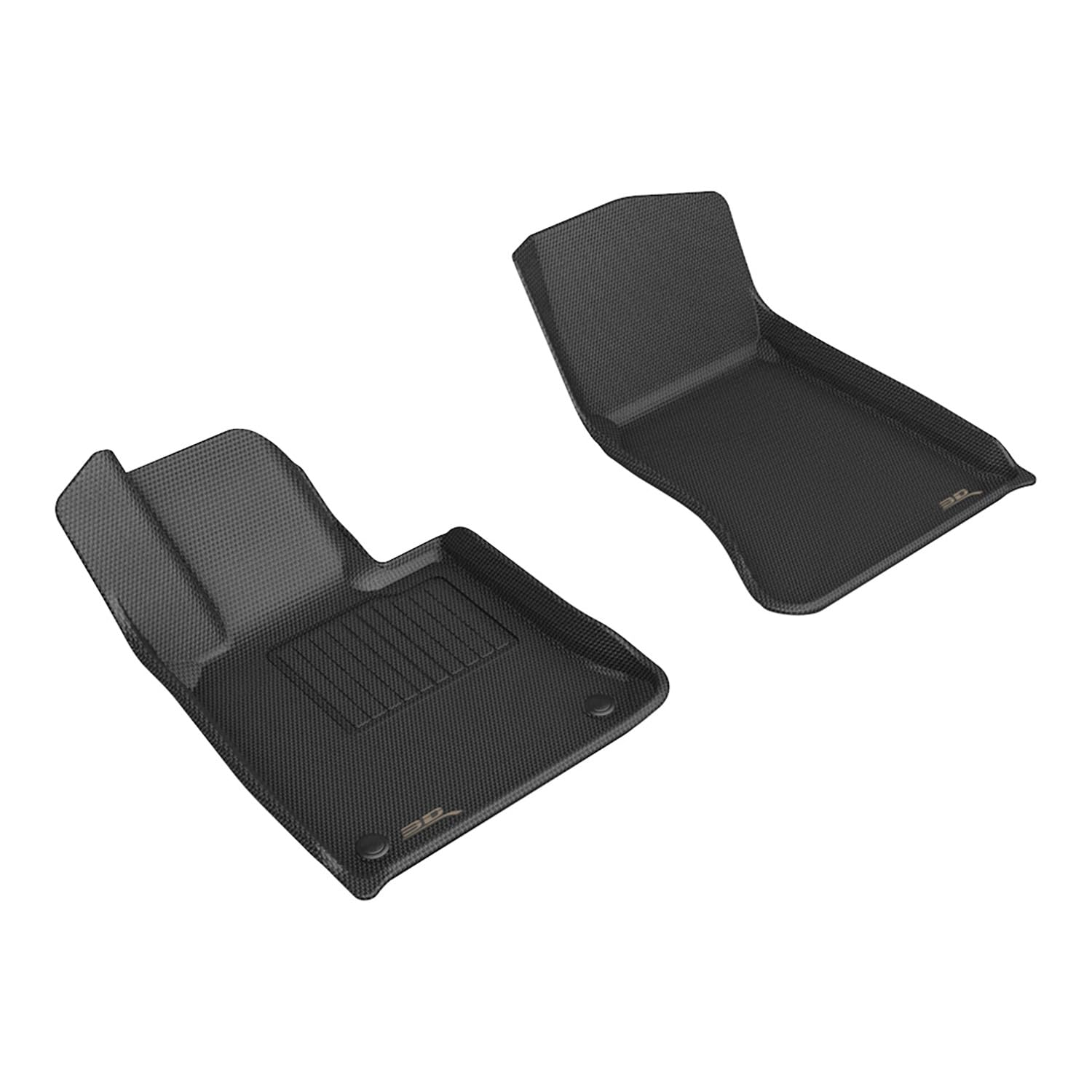 Kagu 3D MAXpider Custom Fit Floor Mat (Black) Compatible with Mercedes-Benz Glc Coupe 2023-2026 - Front Row