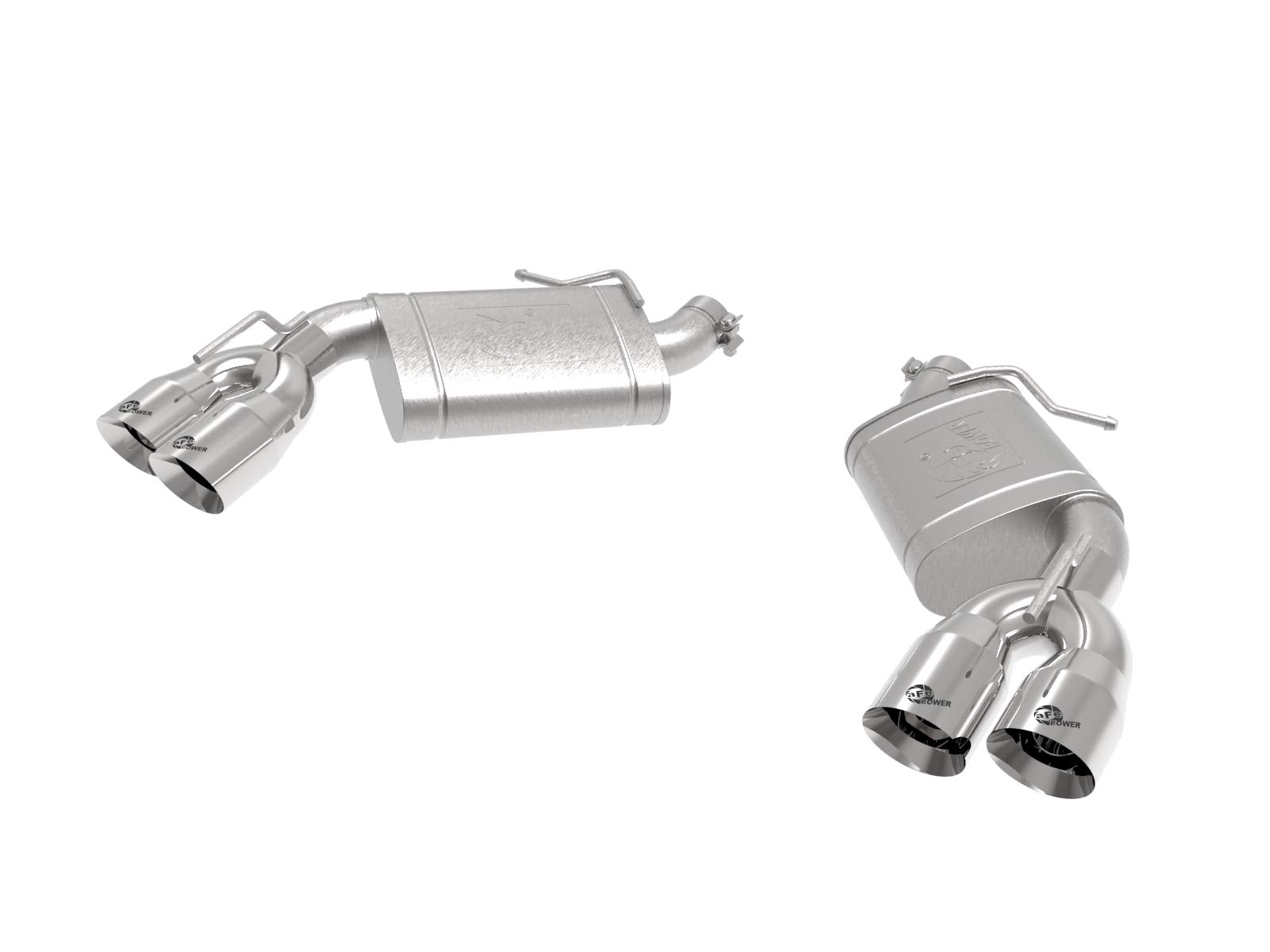 MACH Force-Xp aFe Power 49-44119-P Axle-Back Exhaust System