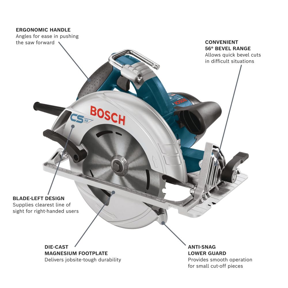 CS10 Bosch 7-1/4 In. Circular Saw