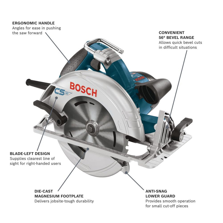 CS10 Bosch 7-1/4 In. Circular Saw