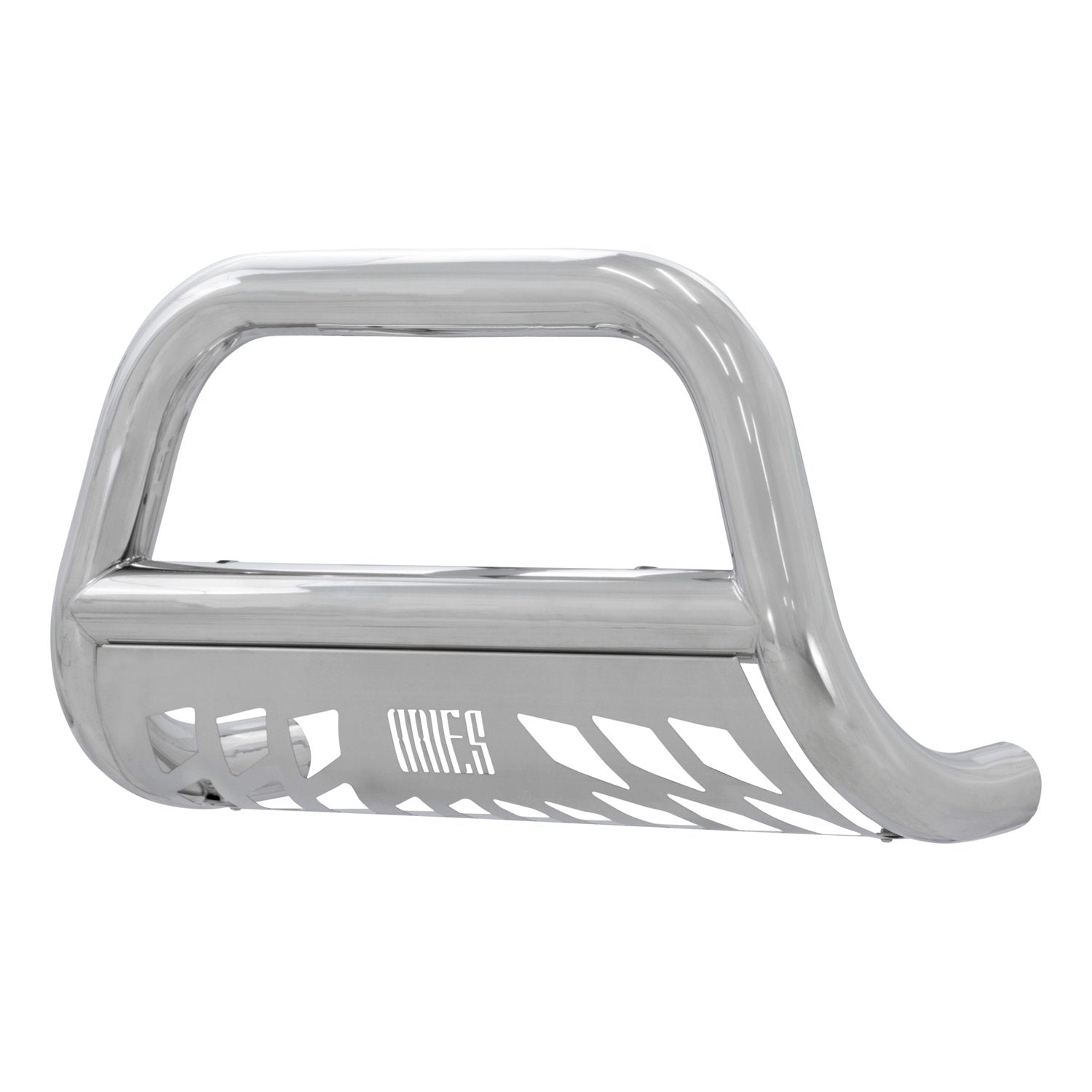 3-Inch ARIES Polished Stainless Steel Bull Bar, No-Drill, Select Toyota Tacoma