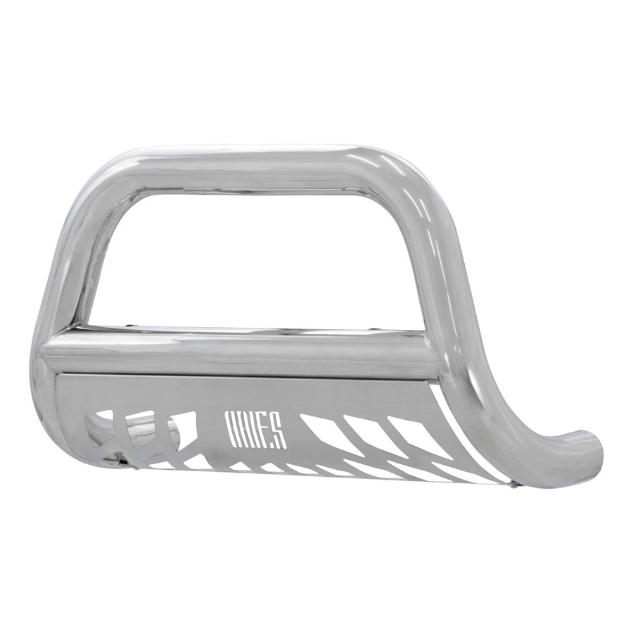 3-Inch ARIES Polished Stainless Steel Bull Bar, No-Drill, Select Toyota Tacoma