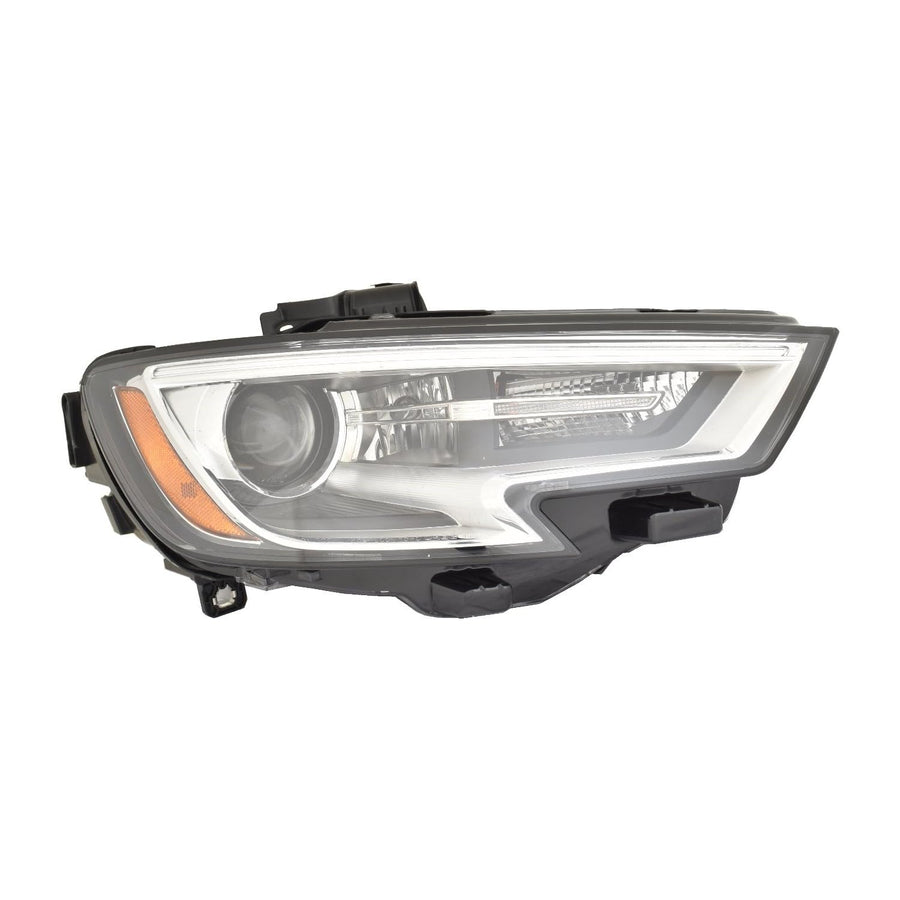 For Audi A-3 Sport back E-TRN 16-18 Headlight HID Passenger Side CAPA | DOT Certified 8V0941044K | AU2519112C