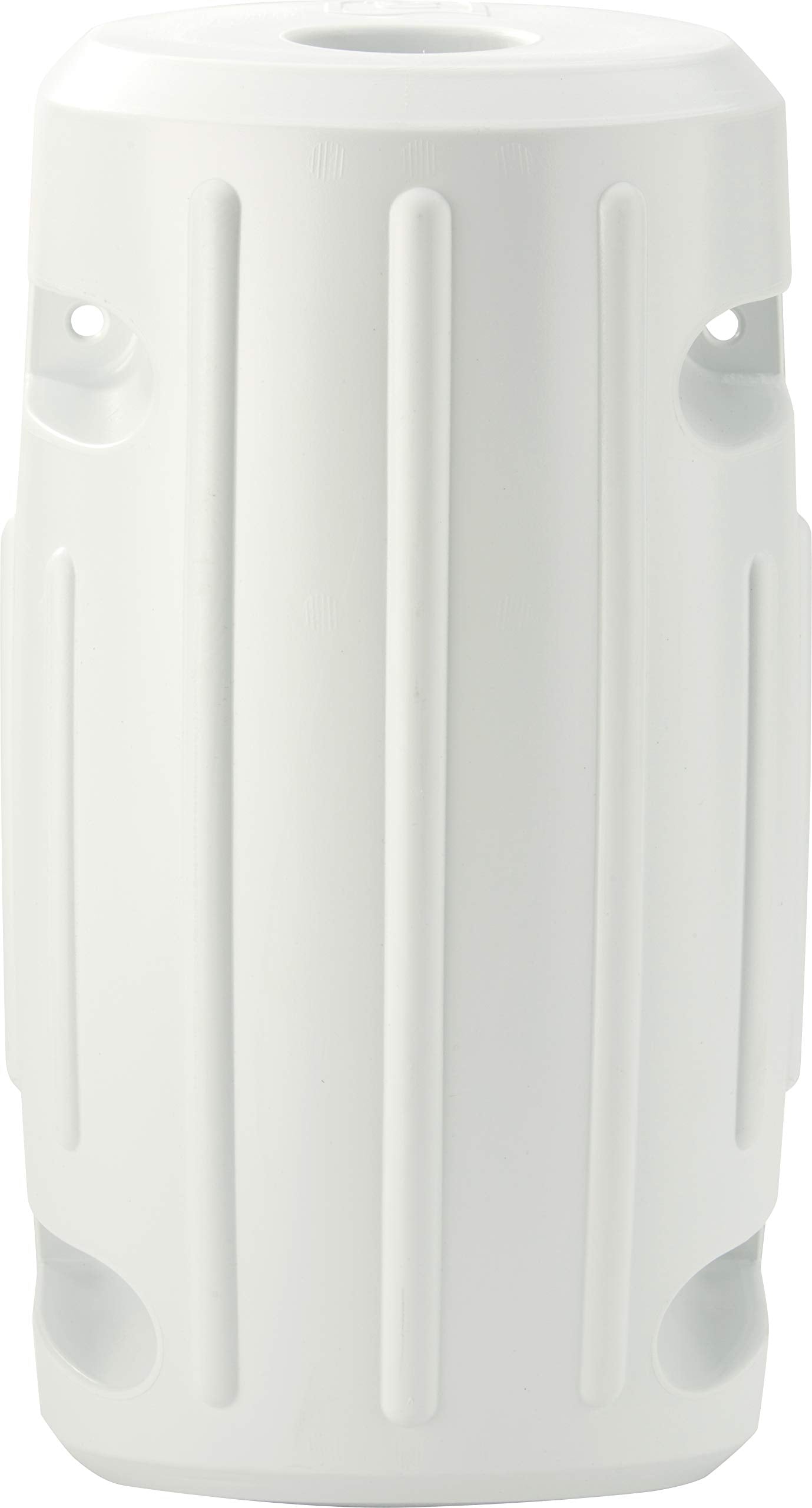 15-Inch Attwood 93533-1 Softside UV-Resistant Marine Slide-On Post Dock Fender, White