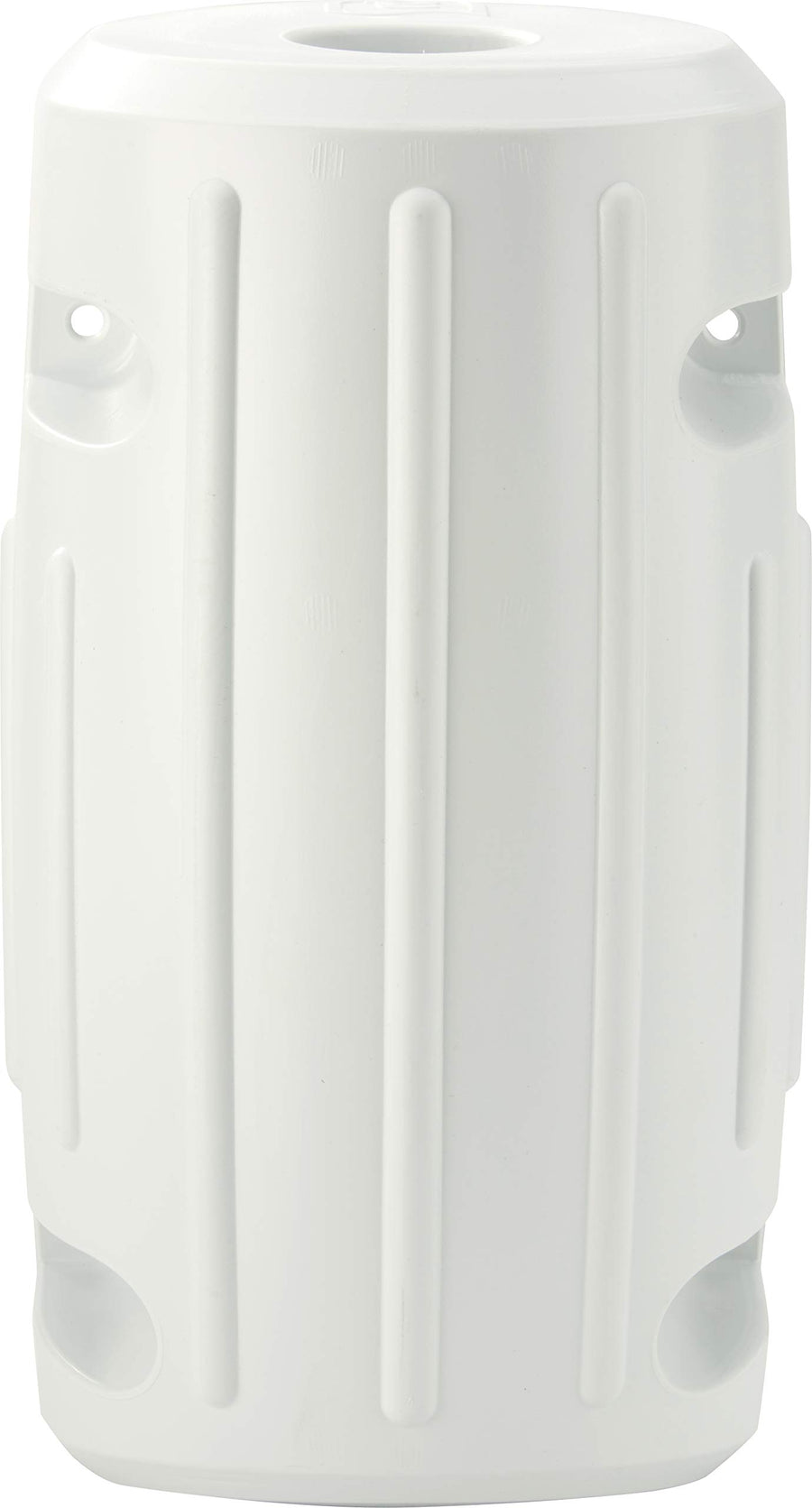 15-Inch Attwood 93533-1 Softside UV-Resistant Marine Slide-On Post Dock Fender, White