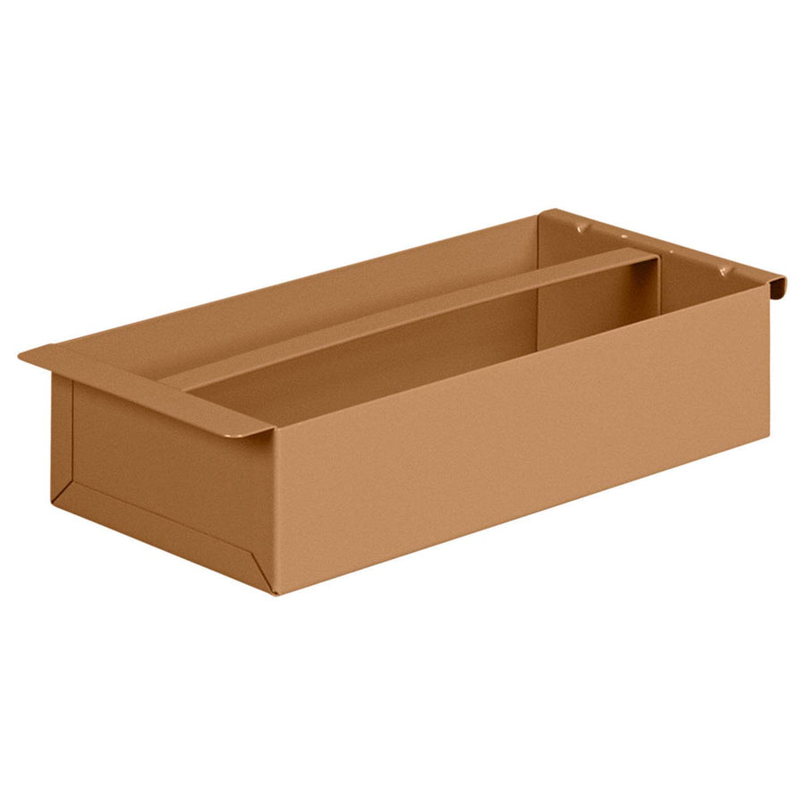 16-5/8 in. Lx8 in. W Tool Tray, Steel, Tan