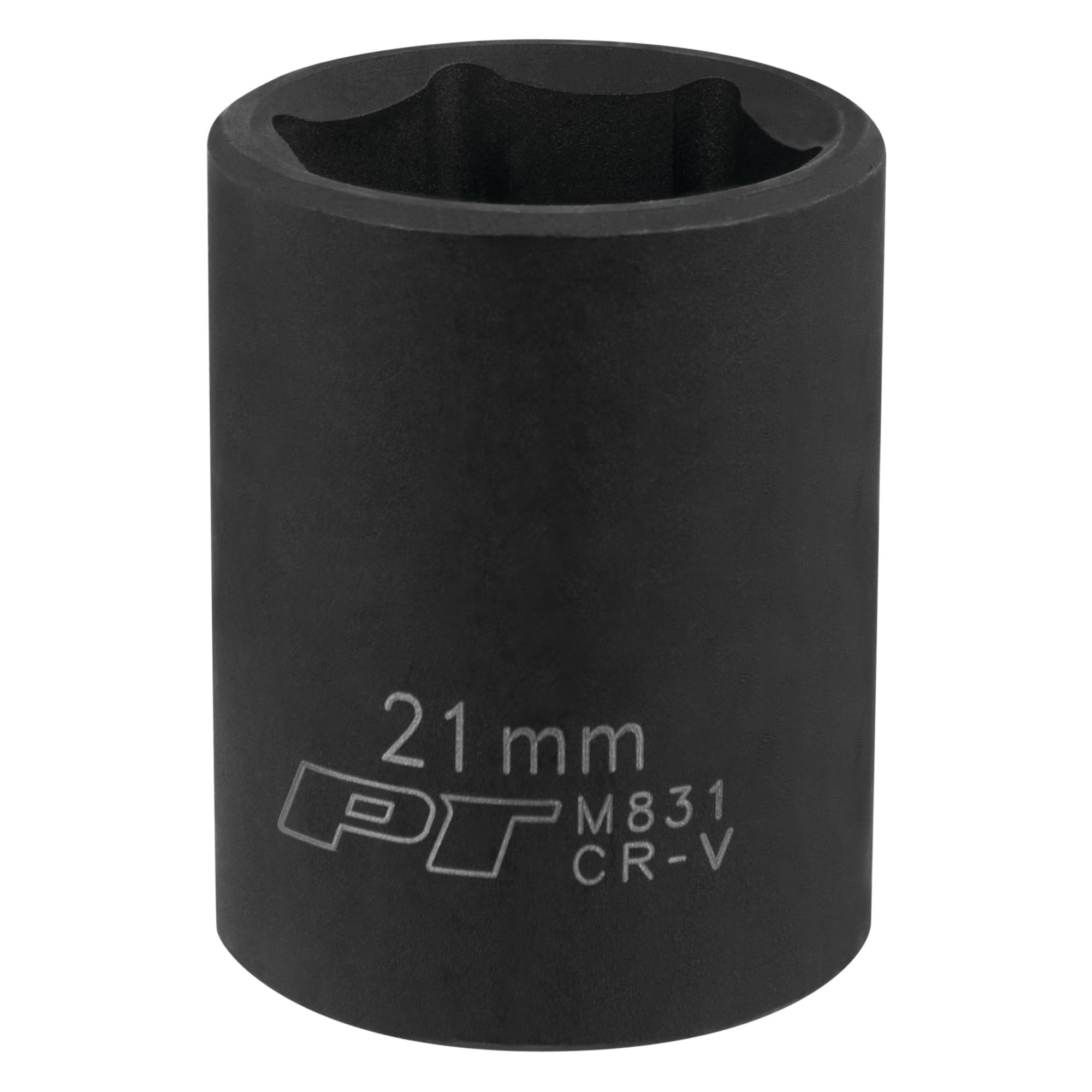 M831 Performance Tool 1/2 Drive 6-Point Impact Socket, 21mm