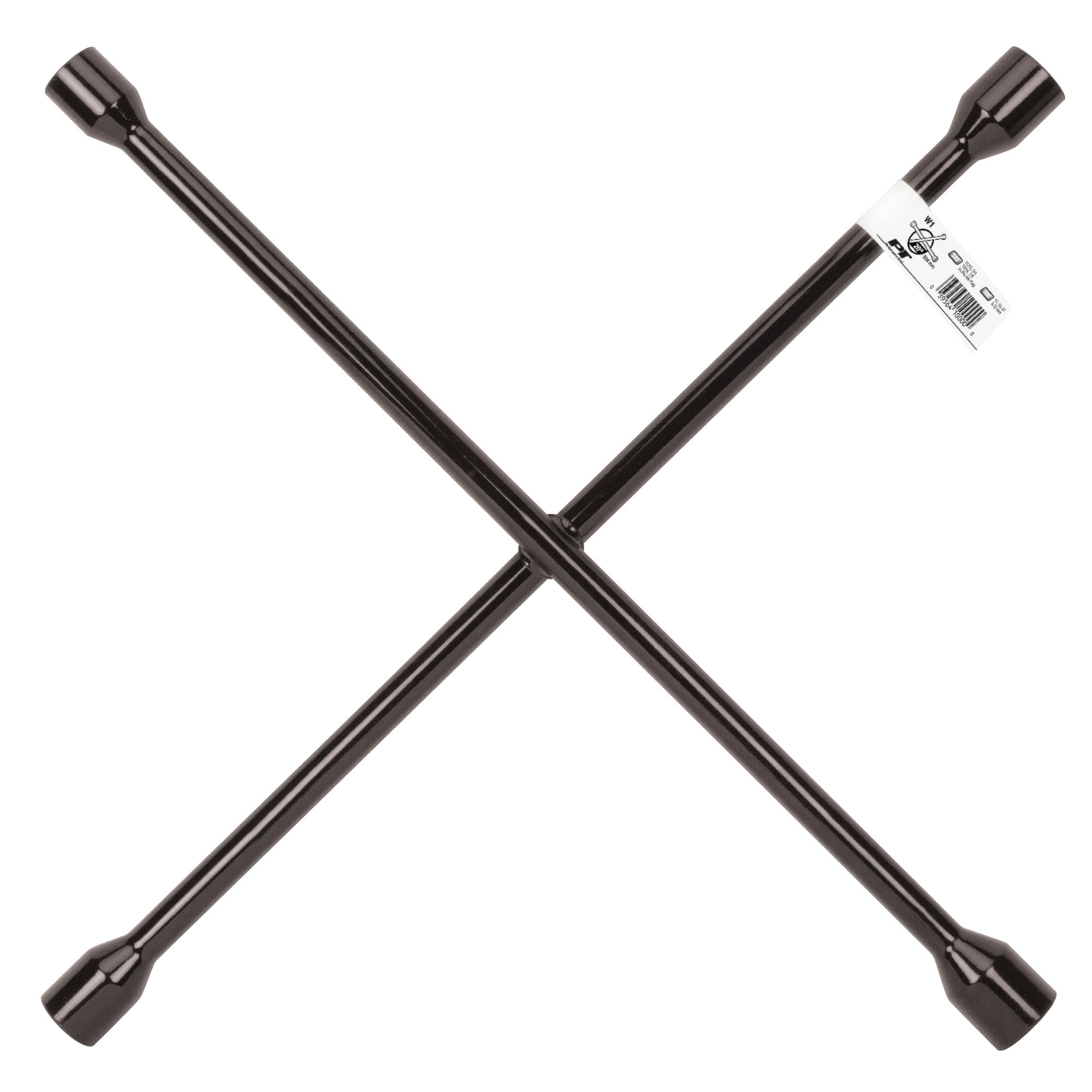 20-Inch Performance Tool W1 Silver SAE/Metric 4-Way Cross Lug Wrench