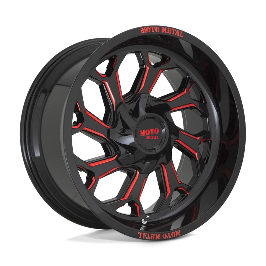 Moto Metal 22X12 MO999 G-BLK MILL RTCC -44MM 8X6.5 - MO99922280944N