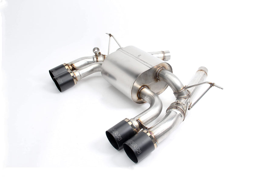 Dinan Free Flow D660-0050-BLK Axle-Back Exhaust - Compatible with 2015-2020 BMW M3/M4