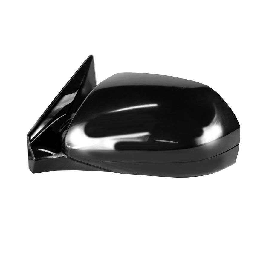 Driver Side Fit System Mirror for Hyundai Santa Fe, Black w/PTM Cover, Foldaway, Does not Apply to Sport Models, Power