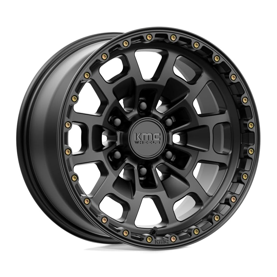 KMC Wheels KM718 17X8.5 Summit KM718 6X5.5 S-BLK 00MM