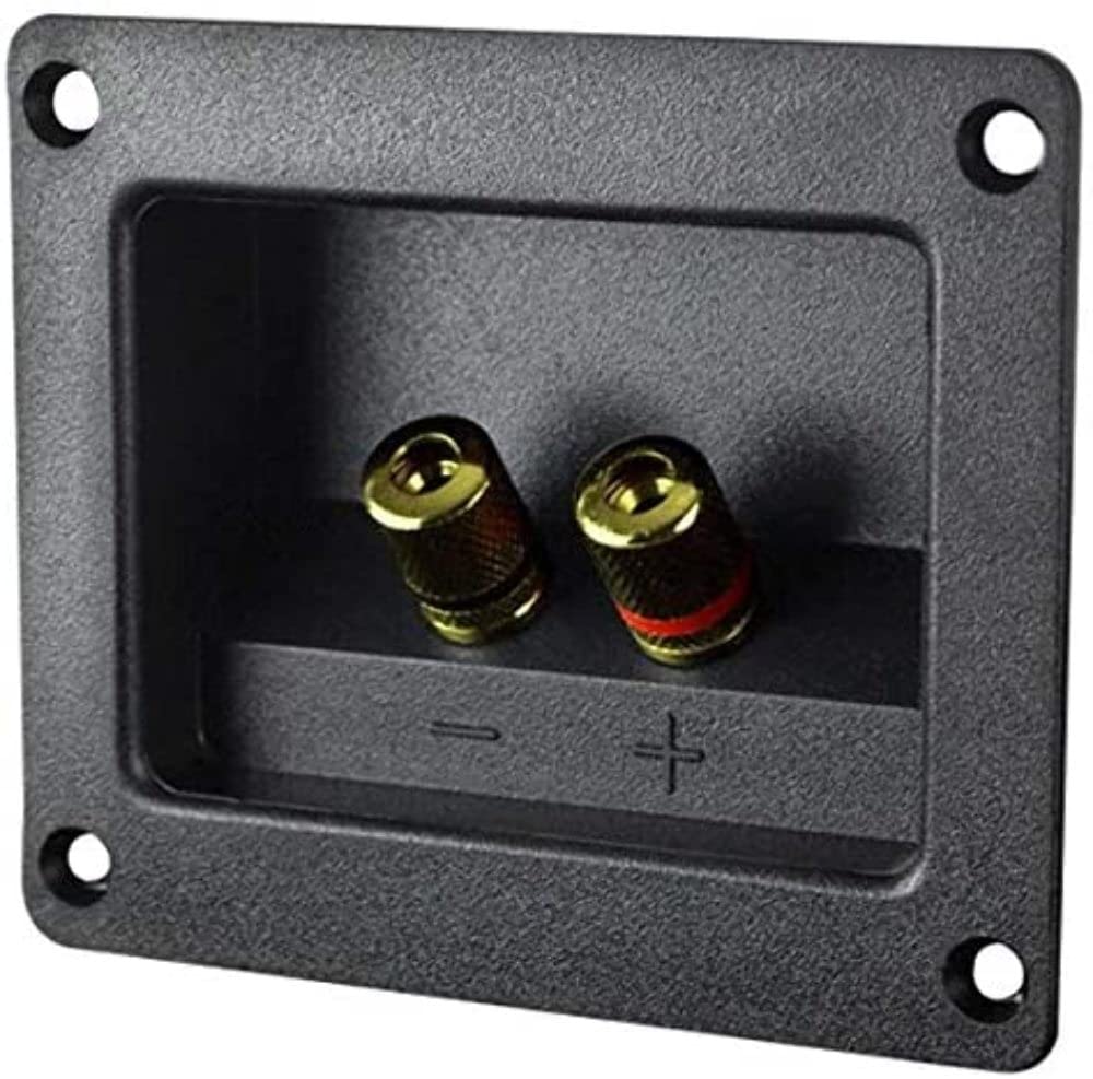 Terminal Cup Installbay - 2 Inch Square Binding Post Gold - Each (TCSBG2)