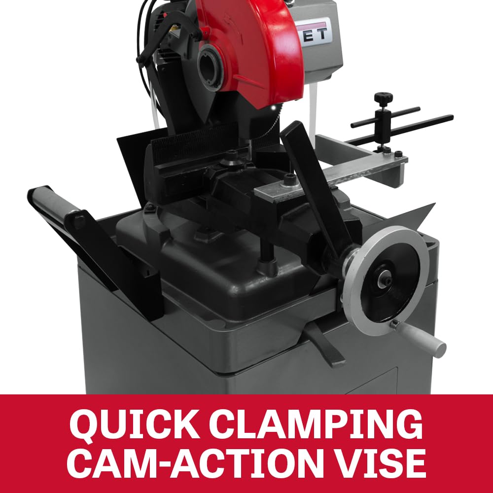 JET Manual Ferrous Cold Saw 275mm/11-Inch, 1-1/2 HP, 115/230V 1Ph (Model CS-275-1)