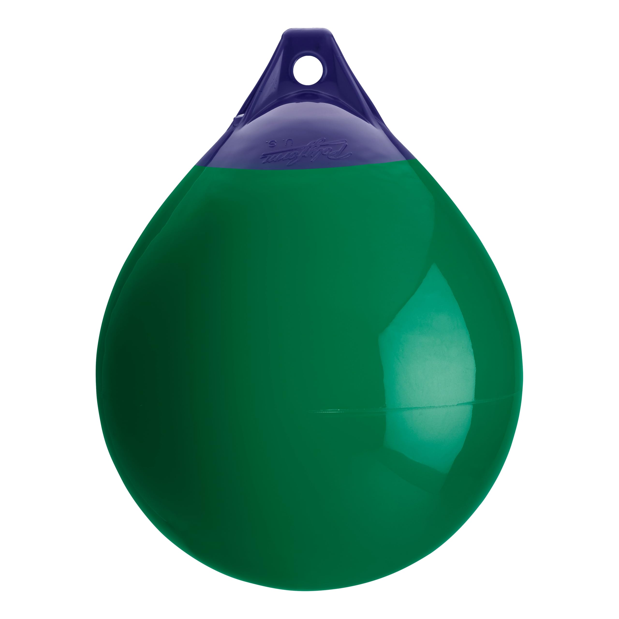 A-3 Polyform Standard Blue Ropehold - Forest Green Buoy