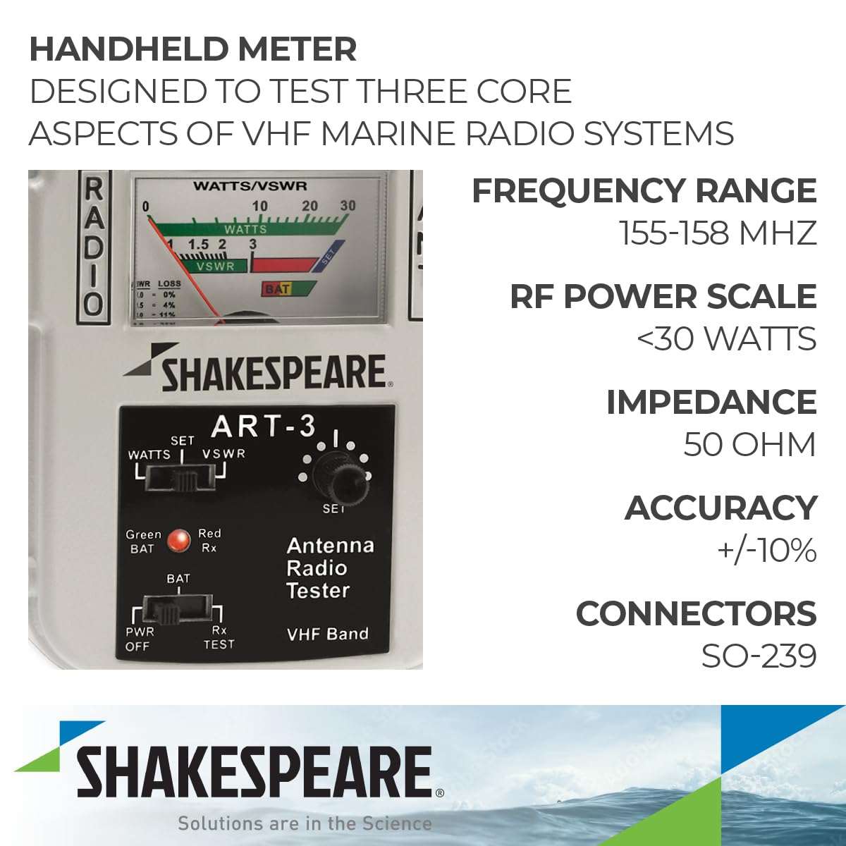 ART-3 Shakespeare Antenna/Radio Tester