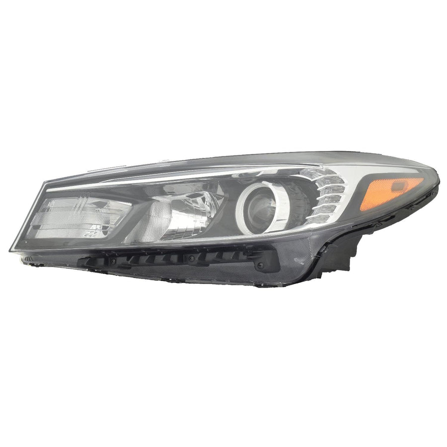 ACK Lamp DEPO DOT Certified For Kia Forte 5 2017 2018 17 18 Headlight Halogen with LED POSITION LX/EX MDL Korea Built LH CAPA | 92101 A7710 | KI2502217C