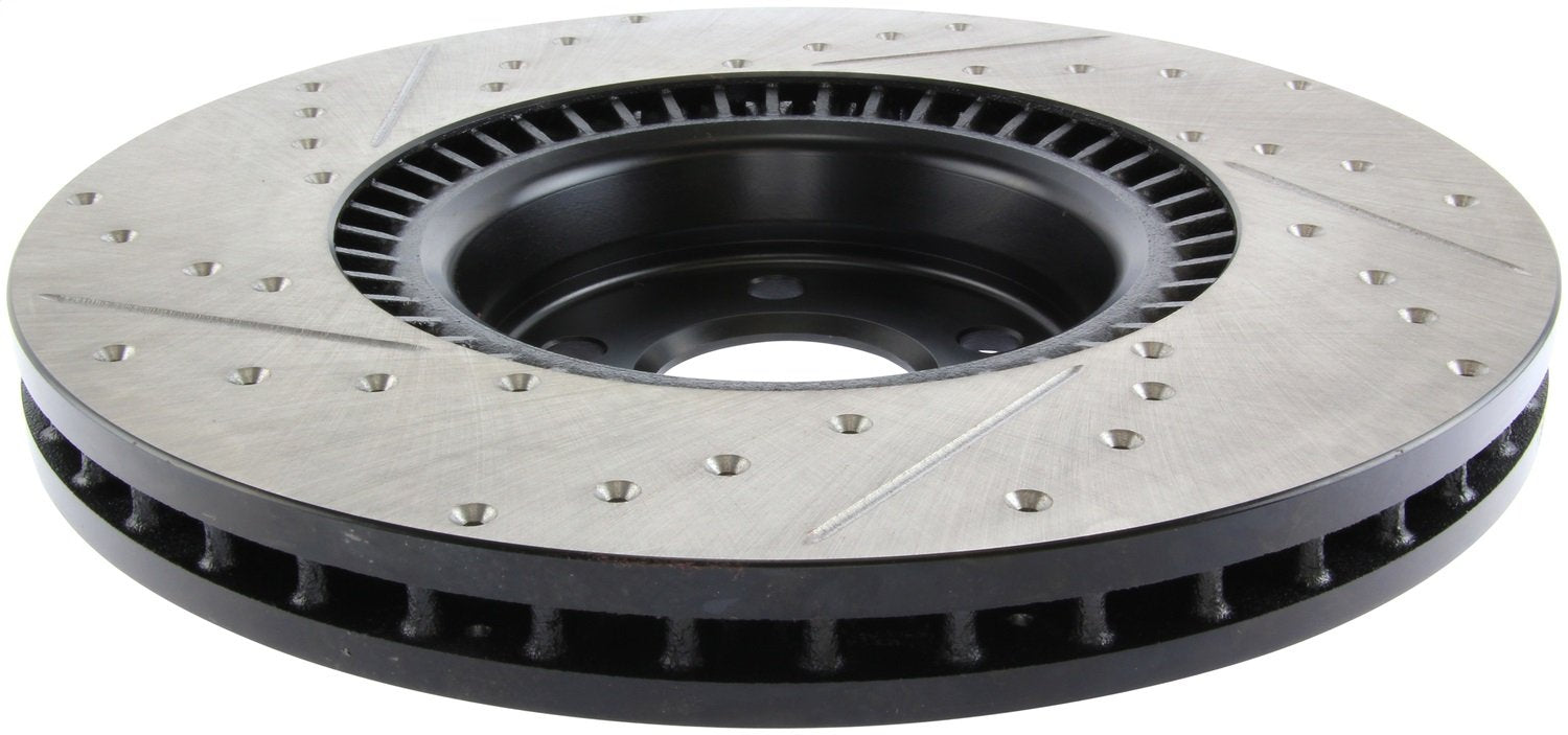 Sport Drilled/Slotted Brake Rotor StopTech 127.33134L (Front Left), 1 Pack