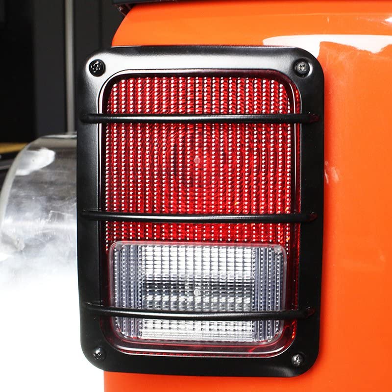 Tail Light Guard Set Kentrol 50582 for 2007-2018 JK