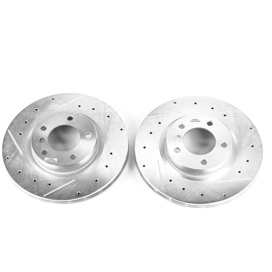 Drilled and Slotted Power Stop (EBR466/467XPR) Rotor