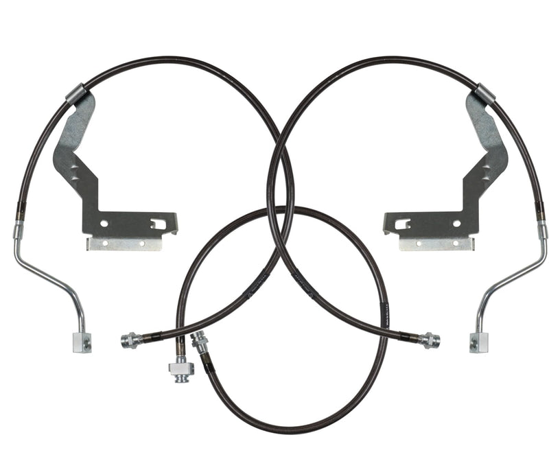 Braided Brake Lines, Carli Hardware, 4.5" System