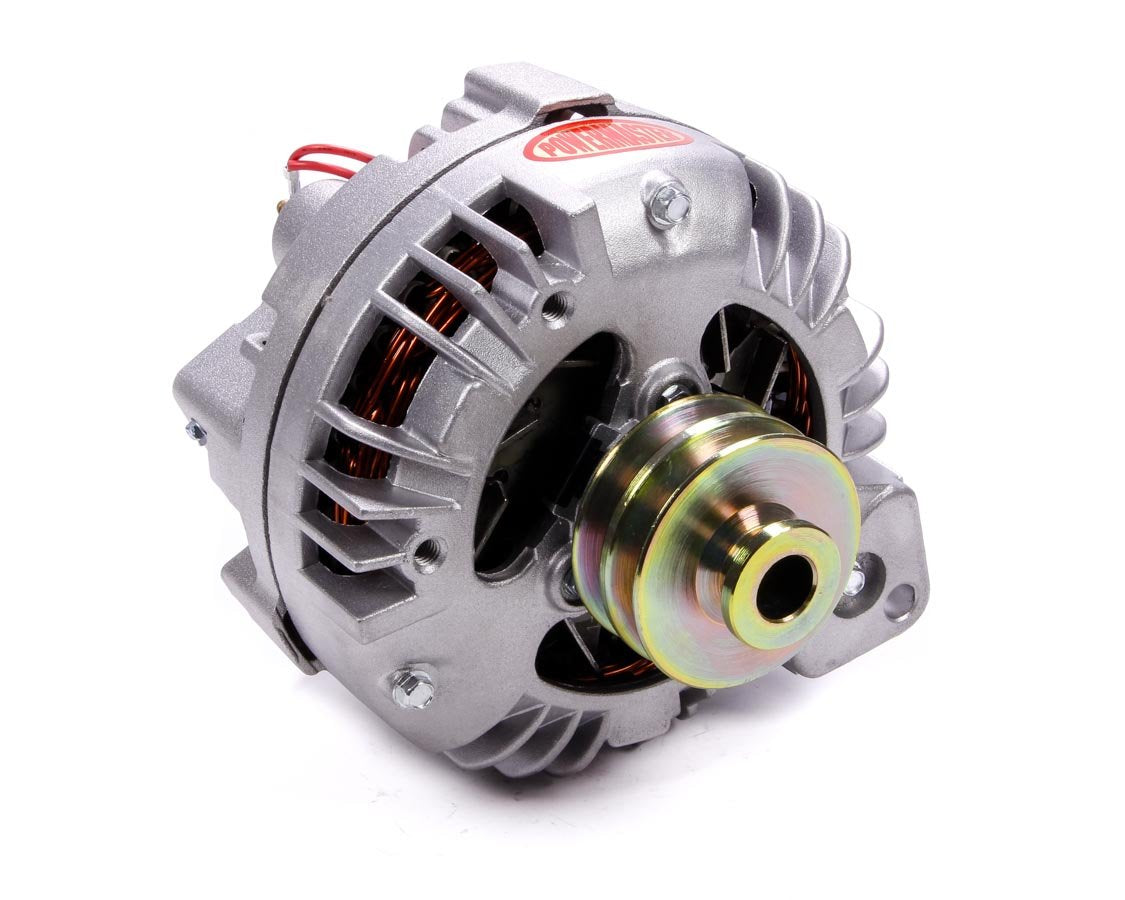 Alt Powermaster Chrysler Natural 100A 2V Pulley Squareback 1-Wire