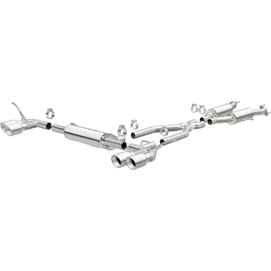 MagnaFlow Performance Exhaust System 19193: Cat-Back, Compatible with 2014-2021 Jeep Grand Cherokee, Street Series, Quad Split Rear Exit Style