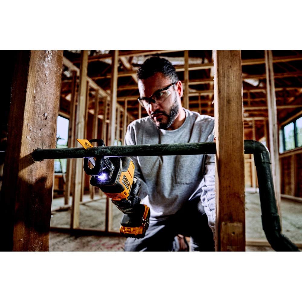 DEWALT 20V MAX* Reciprocating Saw, One-Handed, Cordless, Tool Only (DCS369B)