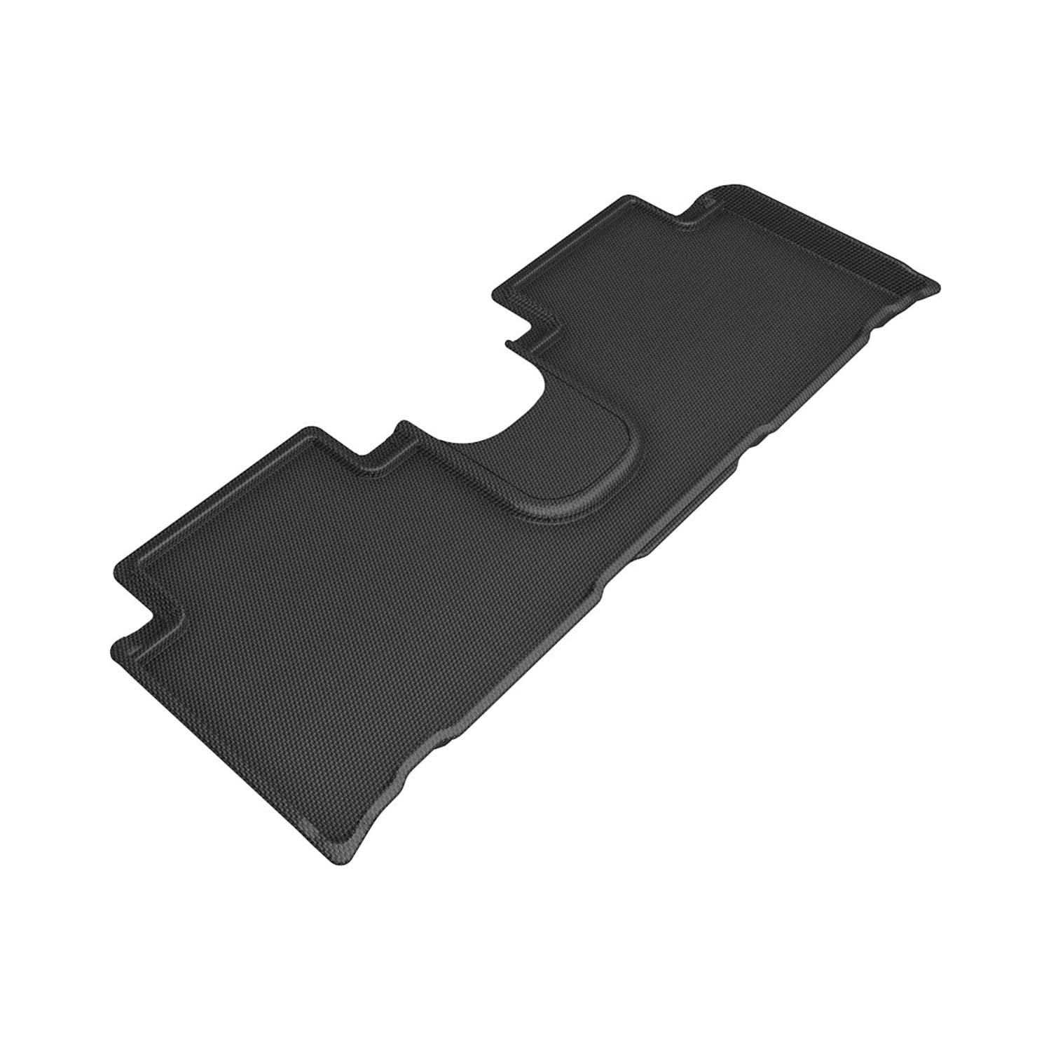 Kagu 3D MAXpider Custom Fit Floor Mat (Black) Compatible with Hyundai IONIQ 5 Limited(w/Sliding Center Console) 2022-2024 - Second Row