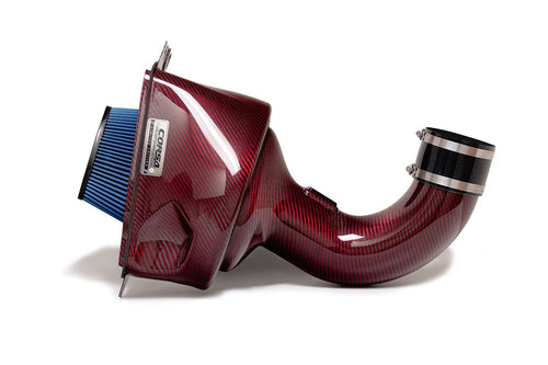14-19 Chevrolet Corvette C7 Corsa 6.2L V8 Red Carbon Fiber Air Intake (Does Not Fit Z06/ZR1) (44001-R)