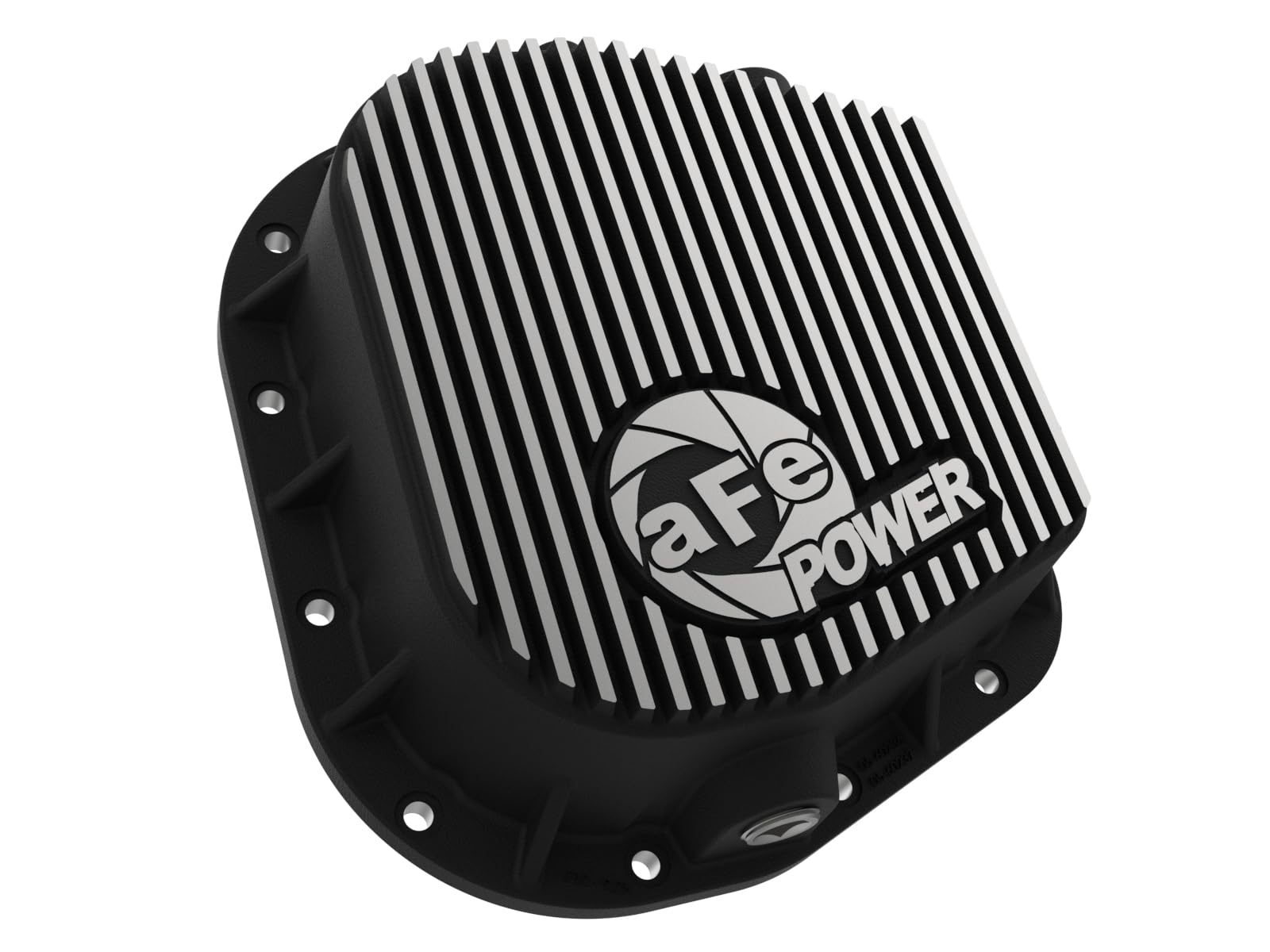 aFe POWER Rear Differential Cover Pro Series Black w/Machined Fins - #46-70152 - Ford F-150 97-23 (9.75-12)