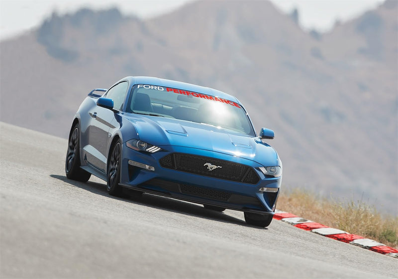 2015-2017 Mustang Ford Performance Windshield Banner - White/Red
