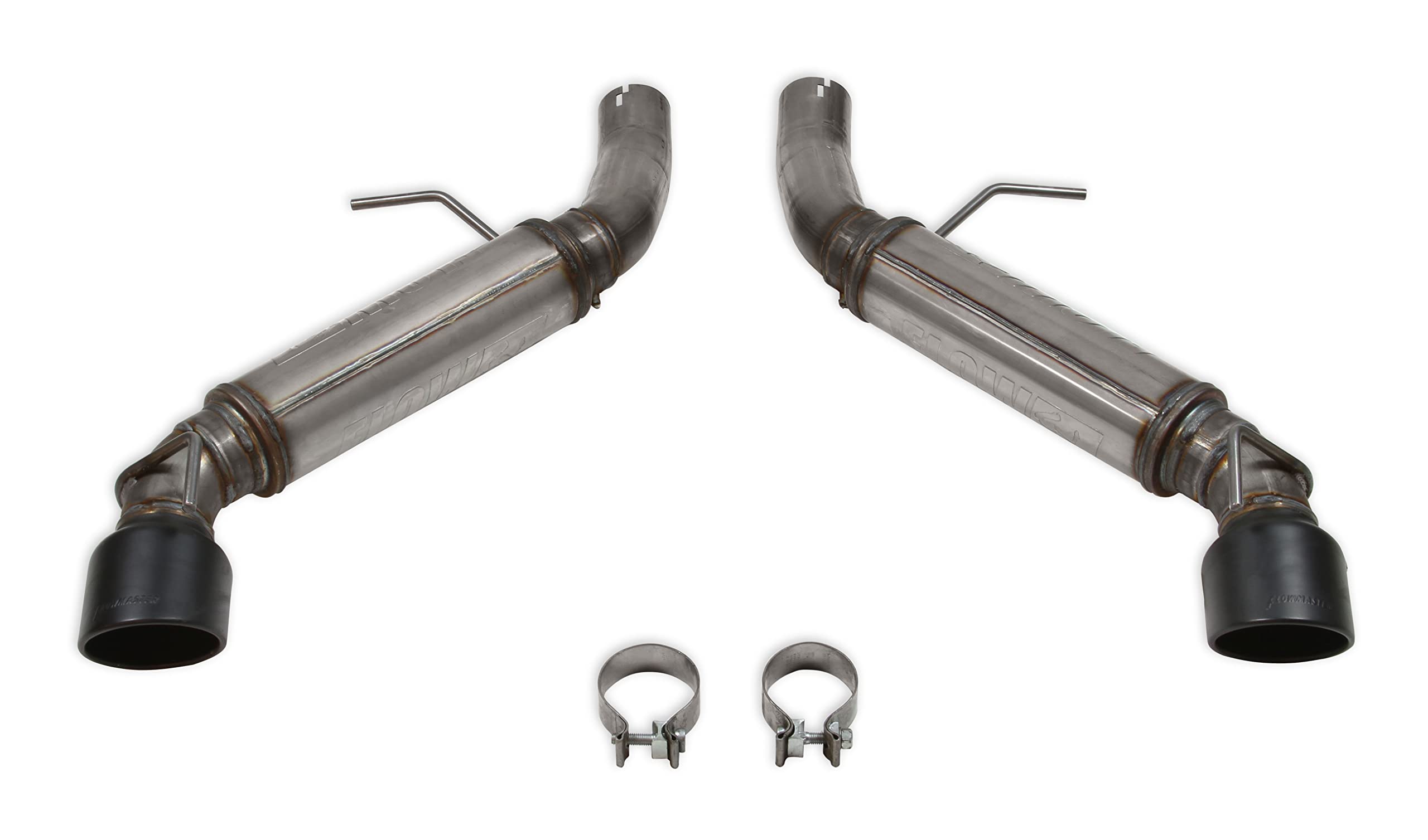 Flowmaster FlowFX 717828 Axle-Back Exhaust Kit 3 Inch 409 Stainless Steel 4.5 Black Ceramic Coated 304 Stainless Steel Tips Compatible with 2016-2024 Chevy Camaro SS 6.2L