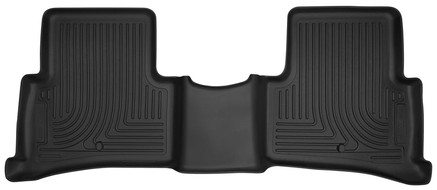 Husky Liners Floor Mats X-act Contour | Fits 2016 - 2018 Hyundai Tucson | 2nd Row, 1-pc Black - 52671