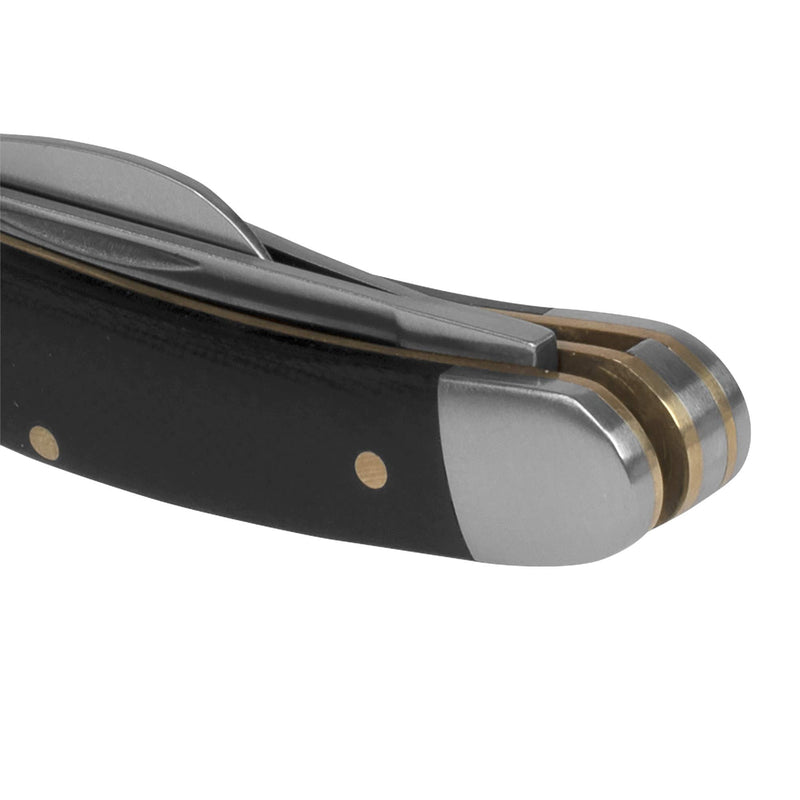 Brandywine Kershaw Slip Joint Knife Black G-10 (2.6" Satin) 4382