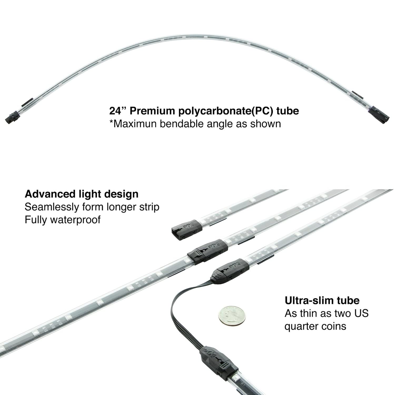 KS-CAR-MINI-DM XKGLOW LED Light Strips & Kit