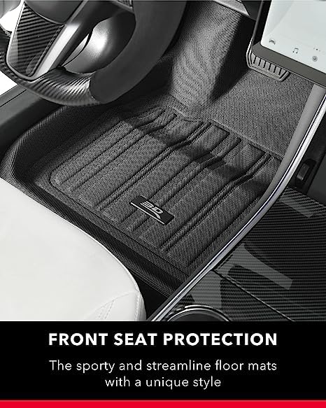 3D MAXpider ELITECT Custom Fit Floor Mat (Black) Compatible with Ford F-150 2015-2020 - Full Set