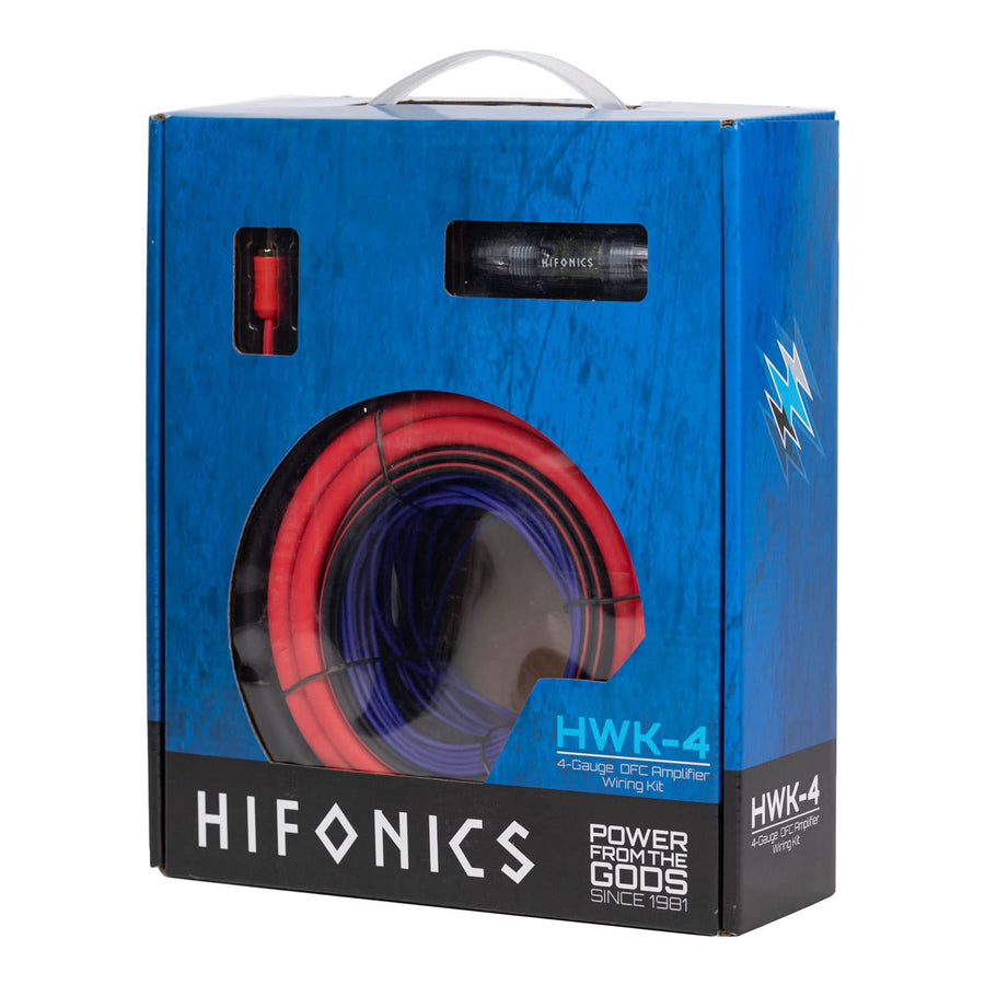4 Gauge HWK-4 OFC Amplifier Wiring Kit