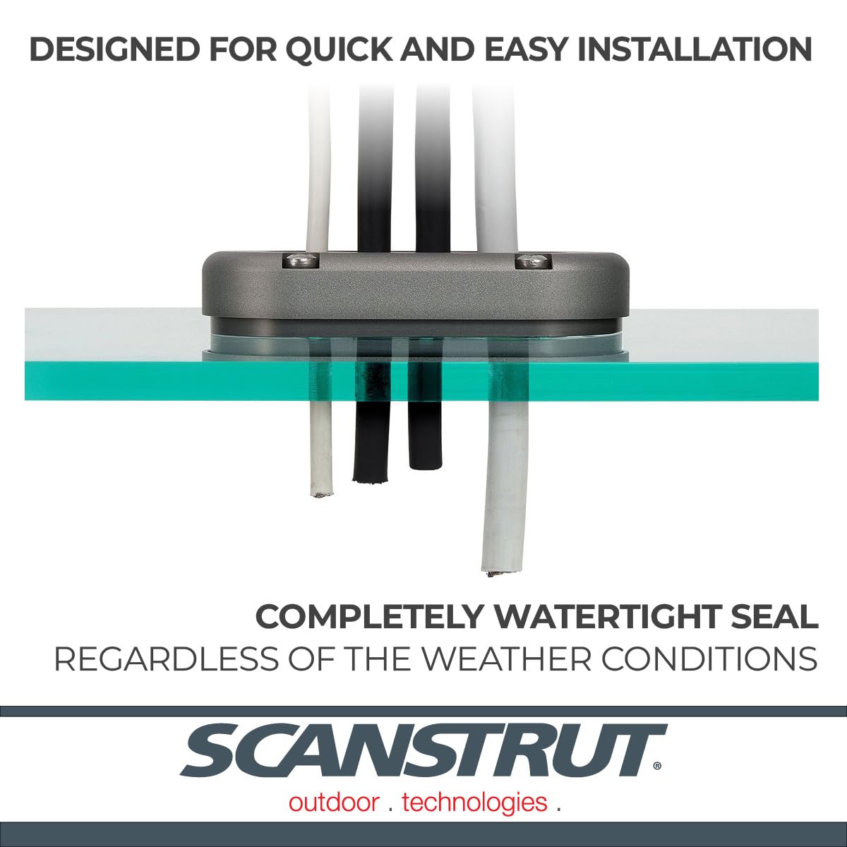 SCANSTRUT Lindemann Multi Deck Seal for Multiple Cables up to 15mm