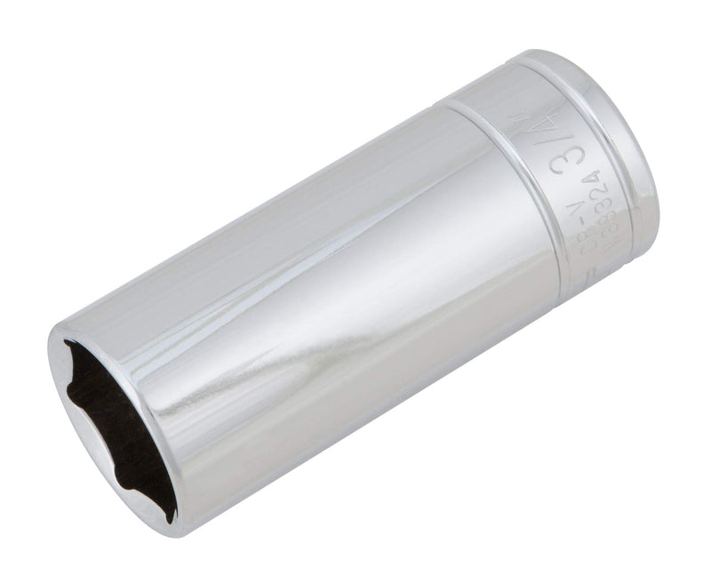W38324 Performance Tool 6-Point Socket, 3/8-Inch Drive, 3/4