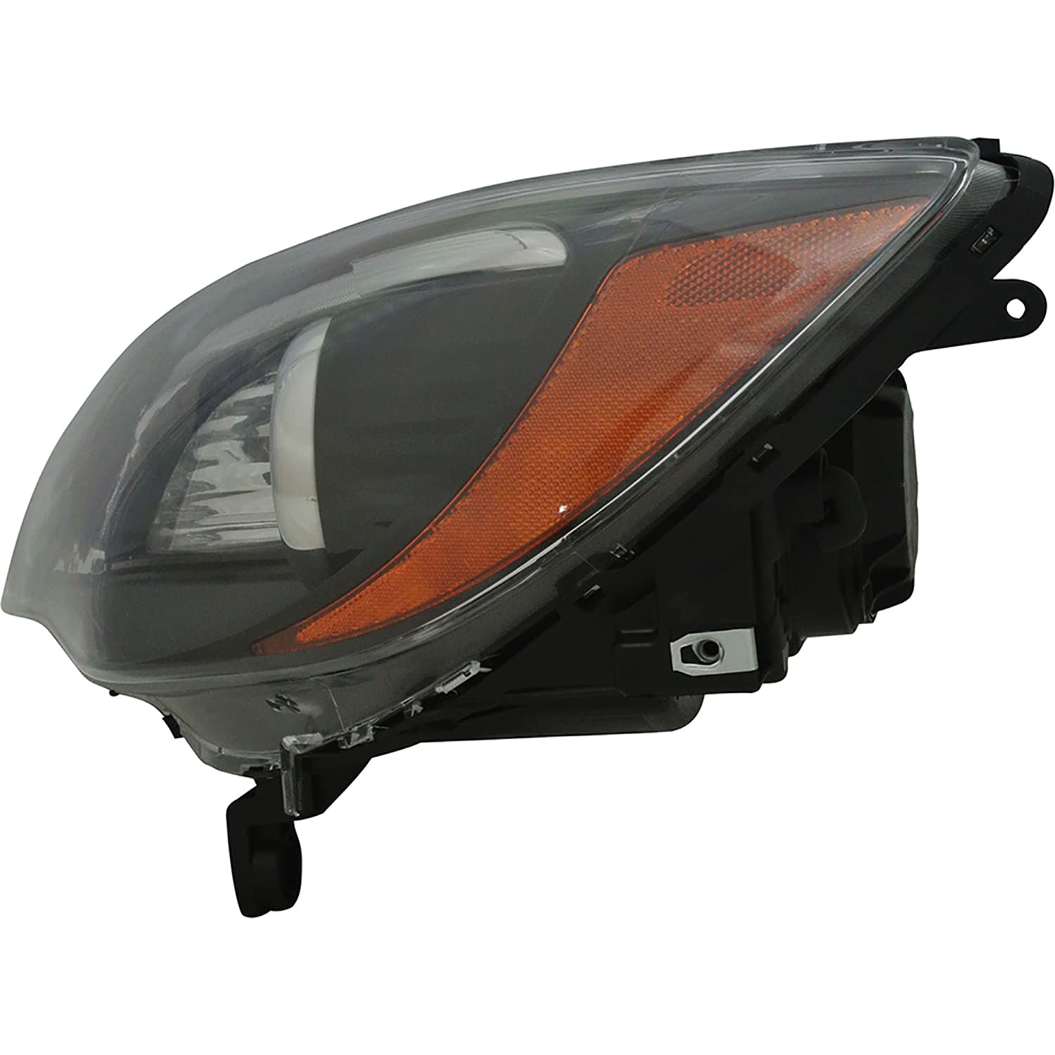 Left TYC Headlight Assembly Compatible with 2011-2014 Chrysler 200