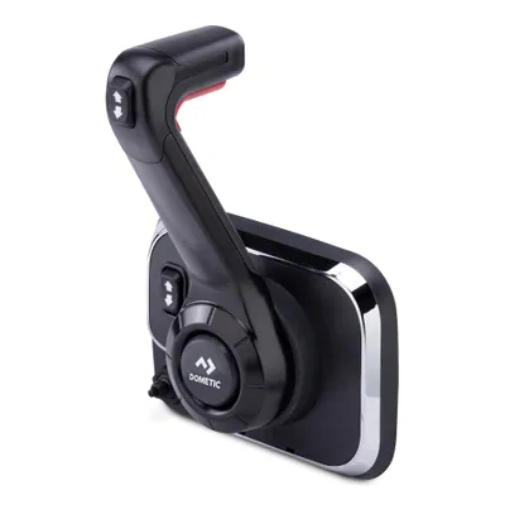 Xtreme Dometic Side Mount Control, Black with Engine Cut Off Switch, Trim Switch, Tilt Switch, CHX8552P
