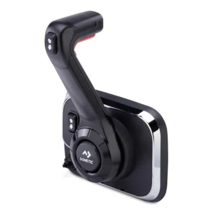 Xtreme Dometic Side Mount Control, Black with Engine Cut Off Switch, Trim Switch, Tilt Switch, CHX8552P