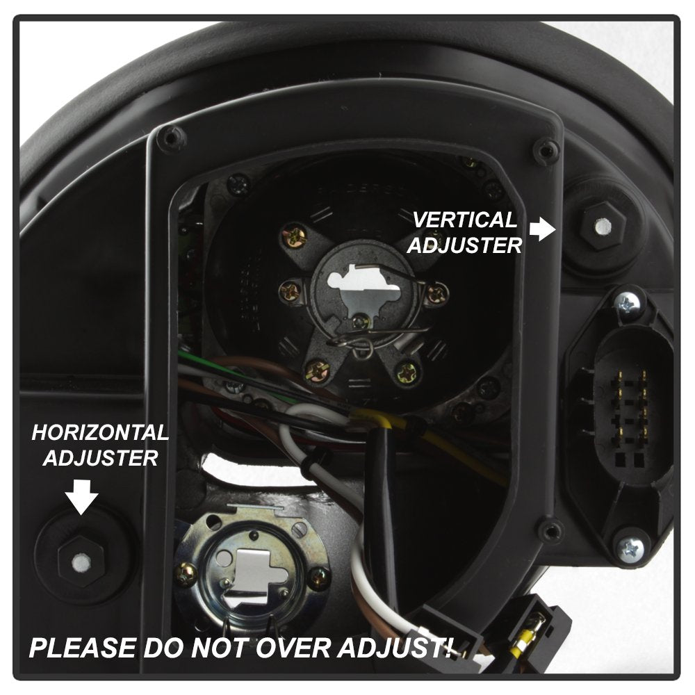 Projector Headlights Xtune (PRO-ON-PBX98697-LED-BK)