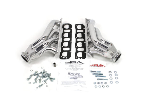 Stainless Steel JBA (1965SJS) Silver Ceramic Shorty Exhaust Header for Challenger/Charger/Magnum/300C