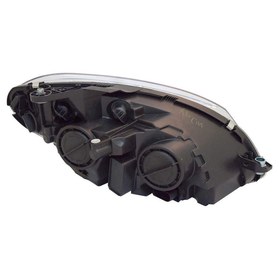 Left TYC Headlight Assembly Compatible with 2008-2011 Mercedes Benz C-Class