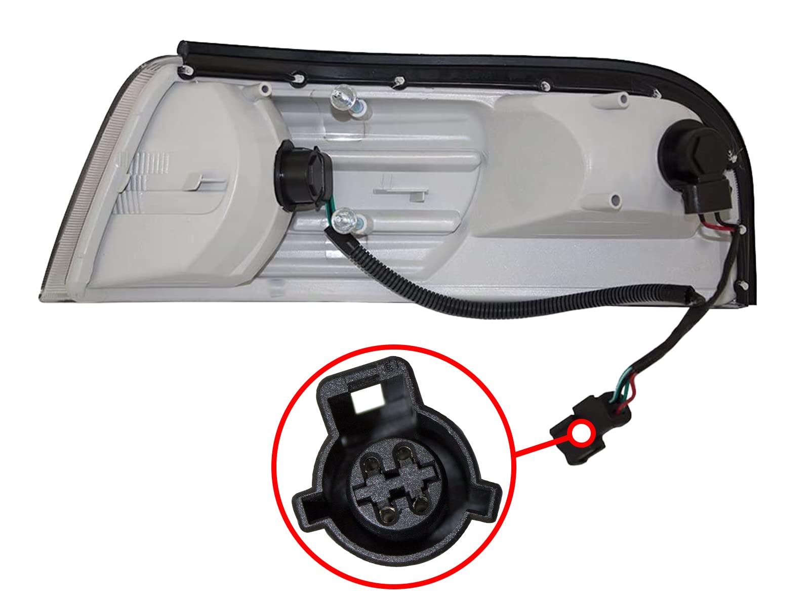 MERCURY PARKING GRAND MARQUIS LIGHT SIDE MARKER RIGHT (PASSENGER SIDE) 2006-2008